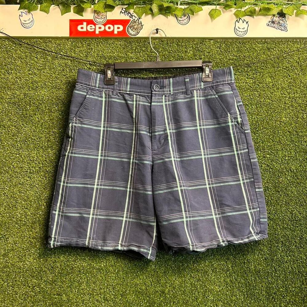 Greg-norman-collection Men's Navy and Blue Shorts
